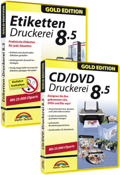 Etiketten Druckerei 8.5 und CD/DVD Druckerei 8.5