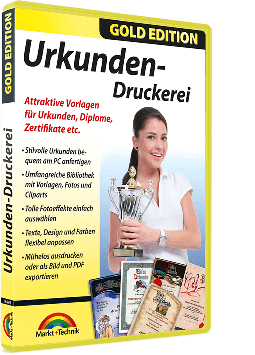Urkunden Druckerei - selber drucken