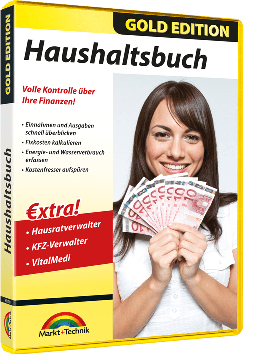 Haushaltsbuch 2022 Gold Edition