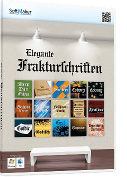 Elegante Frakturschriften